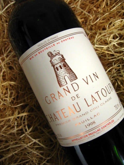 Vang Pháp Grand Vin de Chateau Latour 1998