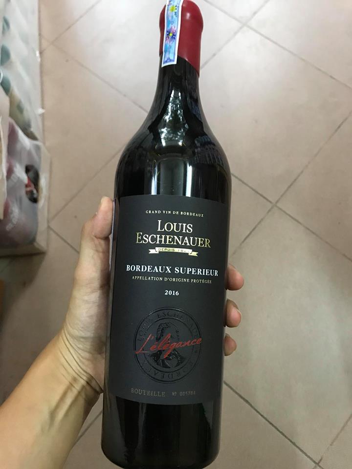 Vang Pháp Lelegance Louis Eschenauer Bordeaux Superieur Vang Pháp Lelegance Louis Eschenauer Bordeaux Superieur