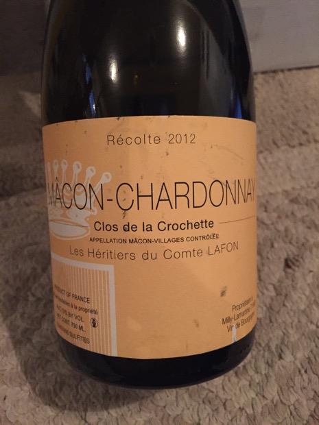 Vang Pháp Macon Chardonnay Clos de La Crochette Les Heritiers Vang Pháp Macon Chardonnay Clos de La Crochette Les Heritiers