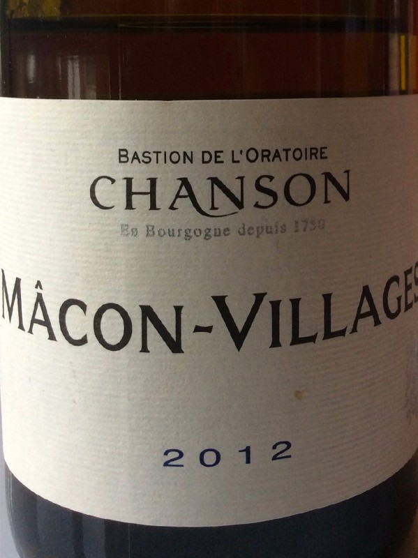 Vang Pháp Macon Villages Chanson