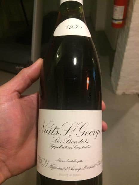 Vang Pháp Nuits St Georges Les Boudots Domaine Leroy 2014 Vang Pháp Nuits St Georges Les Boudots Domaine Leroy 2014
