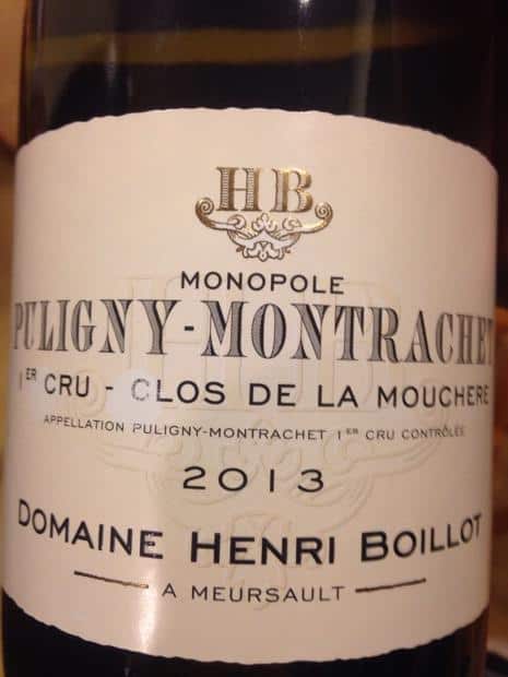 Vang Pháp Puligny Montrachet Monopole Henri Boillot 2013