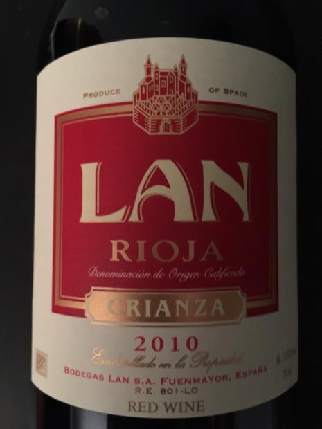 Vang Tây Ban Nha Bodegas Lan Crianza Rioja