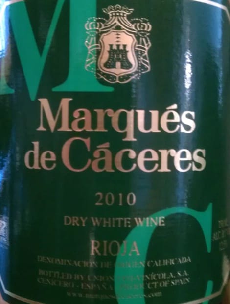 Vang Tây Ban Nha Marques de Caceres Rioja Bianco