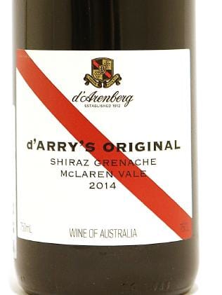 Vang Úc D'Arry'S Original Shiraz Grenache