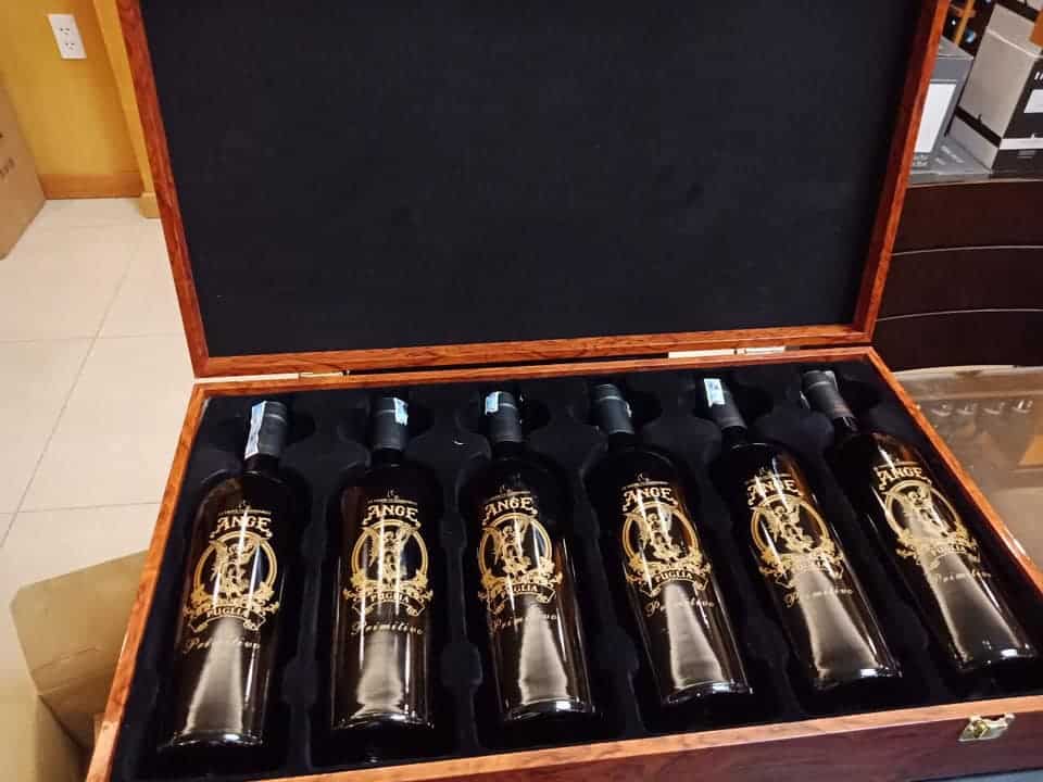 Vang Ý Ange Puglia Primitivo 18,5 độ - Thiên thần Vang Ý Ange Puglia Primitivo 18,5 độ - Thiên thần