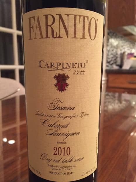 Vang Ý Carpineto Farnito Cabernet Sauvignon Vang Ý Carpineto Farnito Cabernet Sauvignon