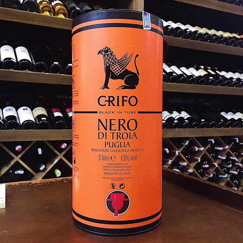 Vang Ý Crifo Nero Di Troia Puglia IGP (Bịch 3L) Vang Ý Crifo Nero Di Troia Puglia IGP (Bịch 3L)