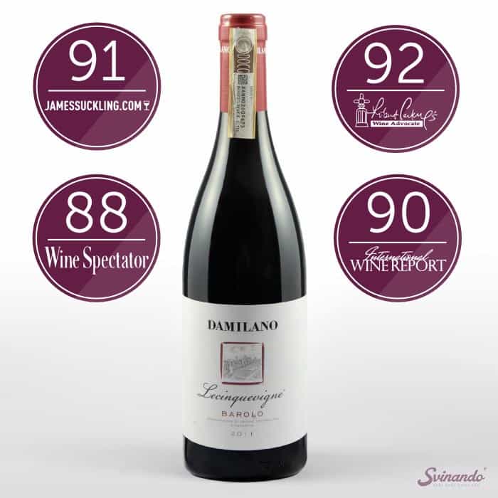 Vang Ý Damilano Barolo Lecinquevigne Vang Ý Damilano Barolo Lecinquevigne