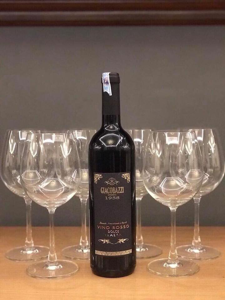 Vang Ý Giacobazzi Vino Rosso 1958 Dolce Vang Ý Giacobazzi Vino Rosso 1958 Dolce