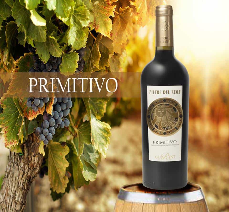 Vang Ý Pietre del Sole Primitivo