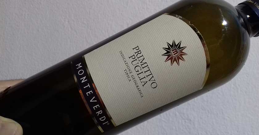 Vang Ý Primitivo Puglia Monteverdi 14,5% Vang Ý Primitivo Puglia Monteverdi 14,5%