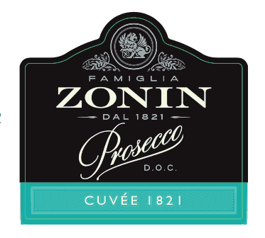 Vang Ý Prosecco Cuvee 1821 Zonin 1.5L Vang Ý Prosecco Cuvee 1821 Zonin 1.5L
