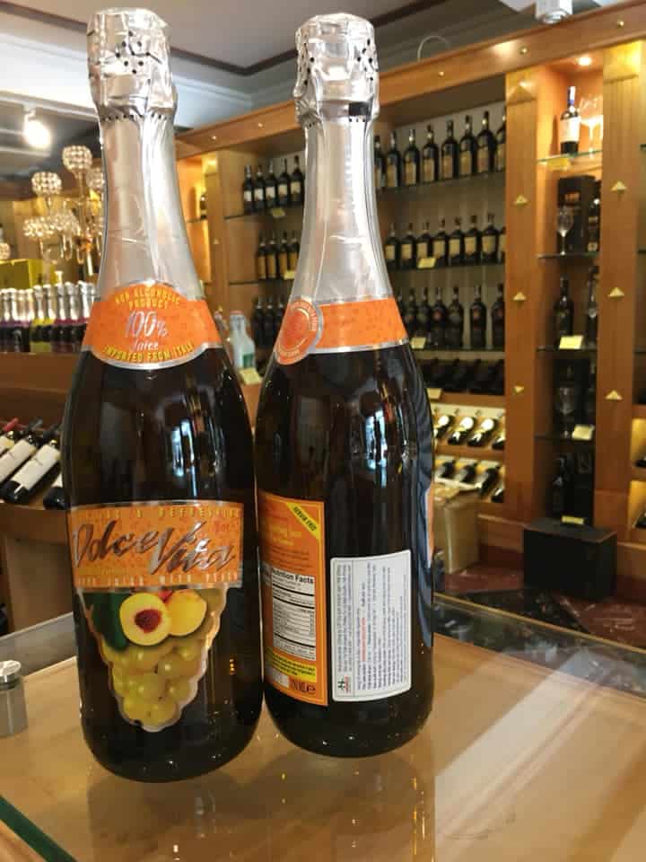 Vang Ý Succo D'uva Alla Pesca Peach Grape Juice Giacobazzi Vang Ý Succo D'uva Alla Pesca Peach Grape Juice Giacobazzi