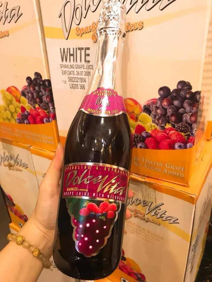 Vang Ý Succo D'uva Wild Berries Grape Juice Giacobazzi