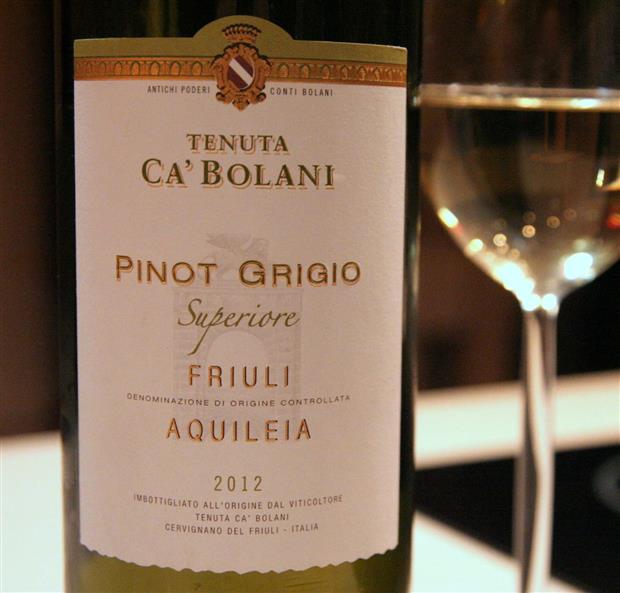 Vang Ý Tenuta Ca'Bolani Pinot Grigio Friuli
