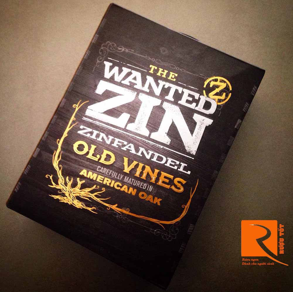Vang Ý The Wanted Zin Old Vines Bịch 3L Vang Ý The Wanted Zin Old Vines Bịch 3L